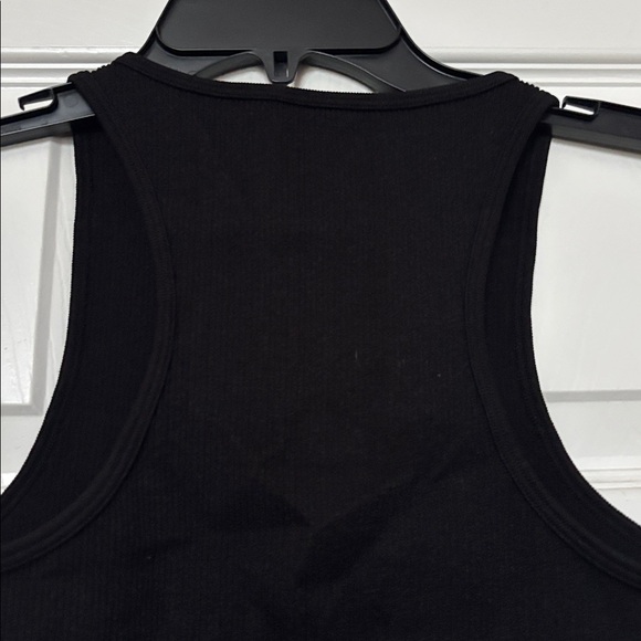 Aeropostale Black seriously soft Seamless tank top size small ribbed - Picture 5 of 5